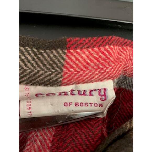 Century of Boston Vintage All Wool Pleated Skirt 28 Waist - Picture 4 of 5